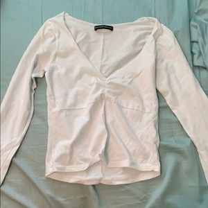 Brandy Melville White Gina Top